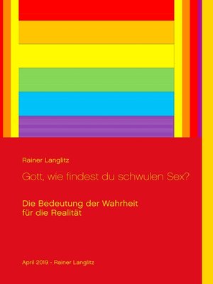 cover image of Gott, wie findest du schwulen Sex?